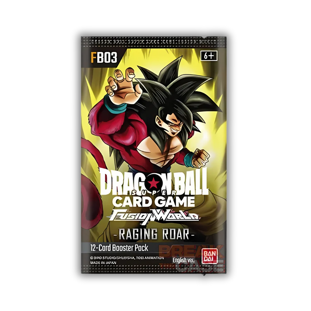 Dragon Ball Super Card Game Fusion World FB03 Raging Roar Booster Display (Englisch)