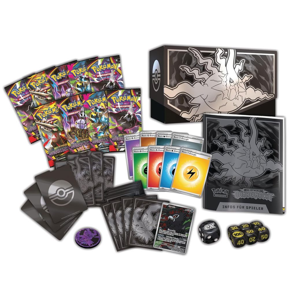 Pokemon Top-Trainer-Box Mega-Entwicklung - Dunkelnacht