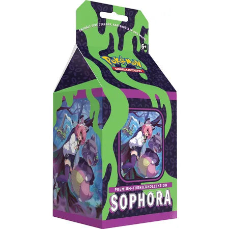 Pokémon TCG – Premium-Turnierkollektion Zyrus oder Sophora (Deutsch)