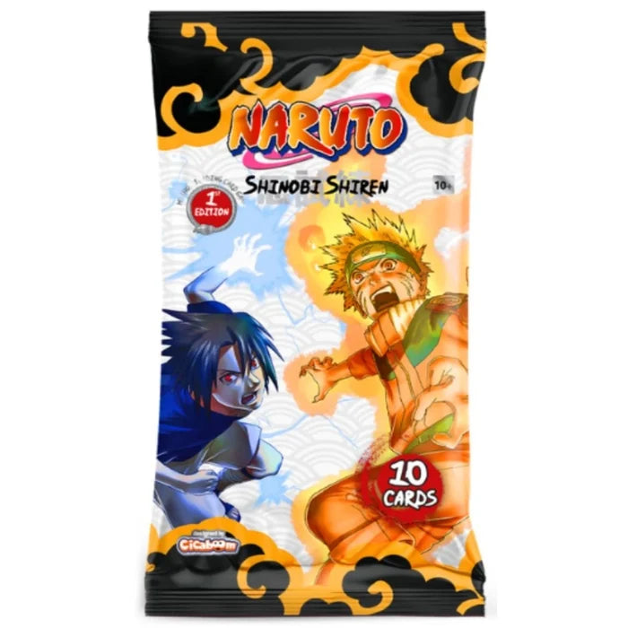 Naruto Mythos TCG Set 2 Shinobi Shiren 1st Edition Booster Display (Englisch)